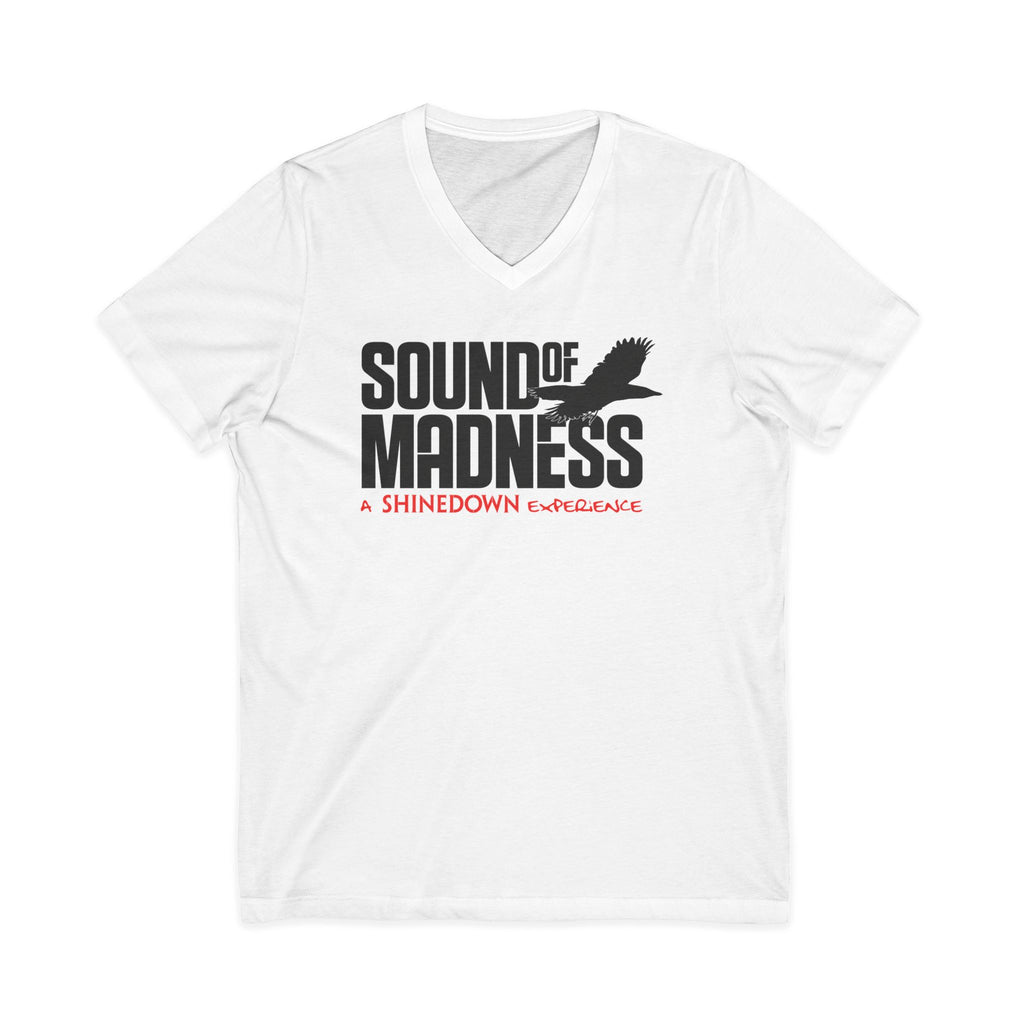 White V-Neck Tee