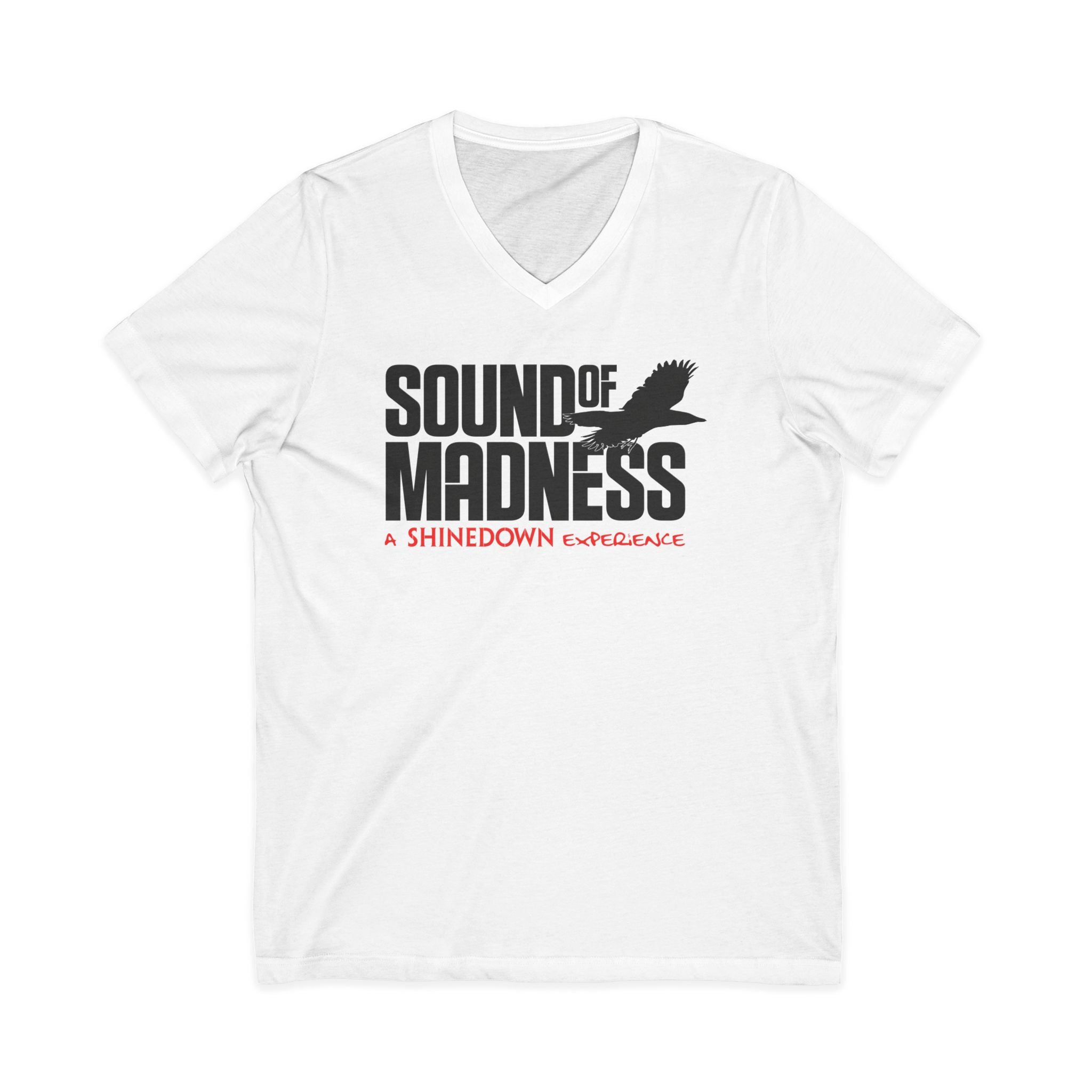 White V-Neck Tee