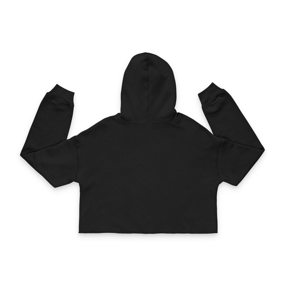 Women's Cropped Dark Hoodie