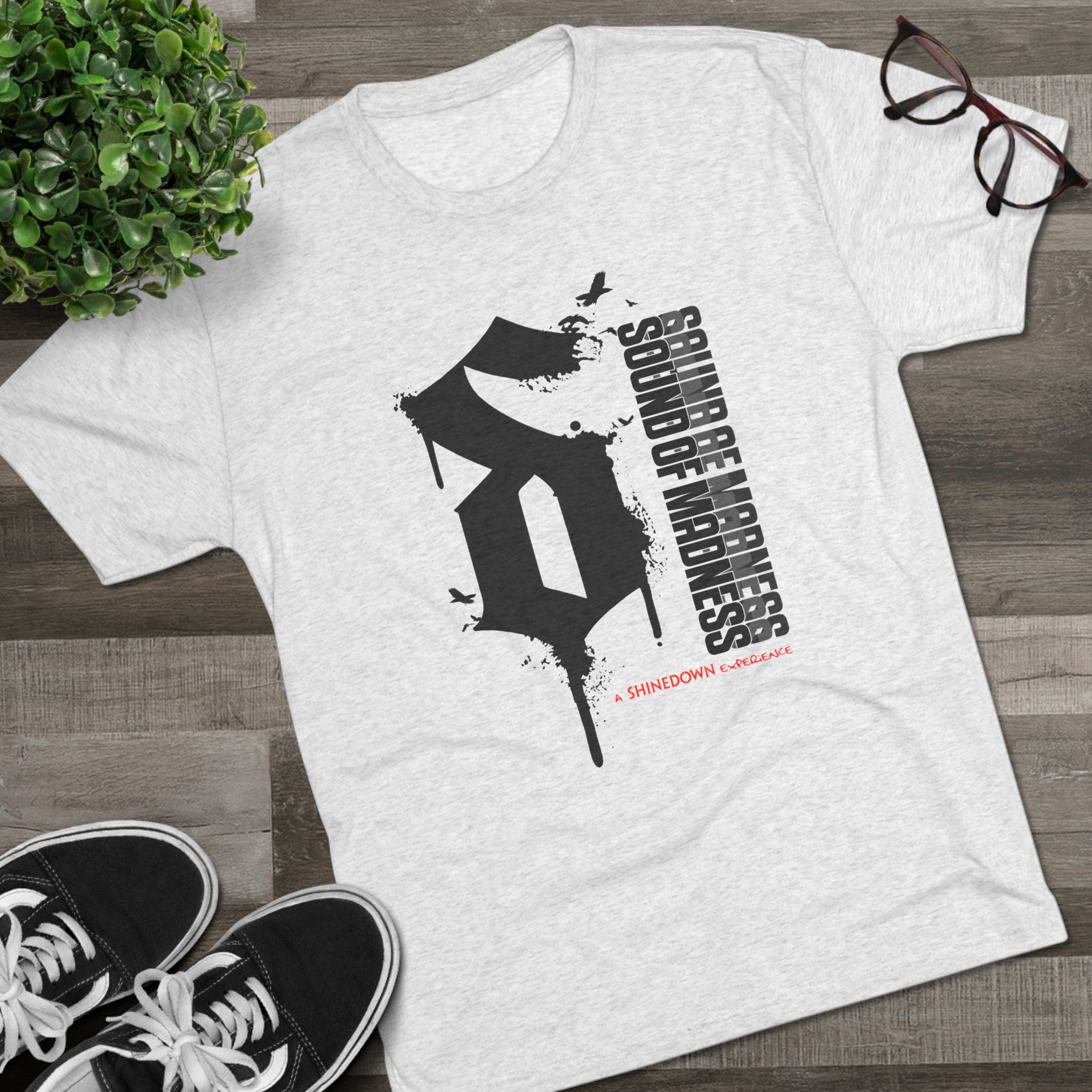 Light Color Tri-Blend Tee  S