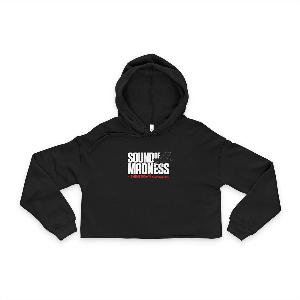 Women's Cropped Dark Hoodie