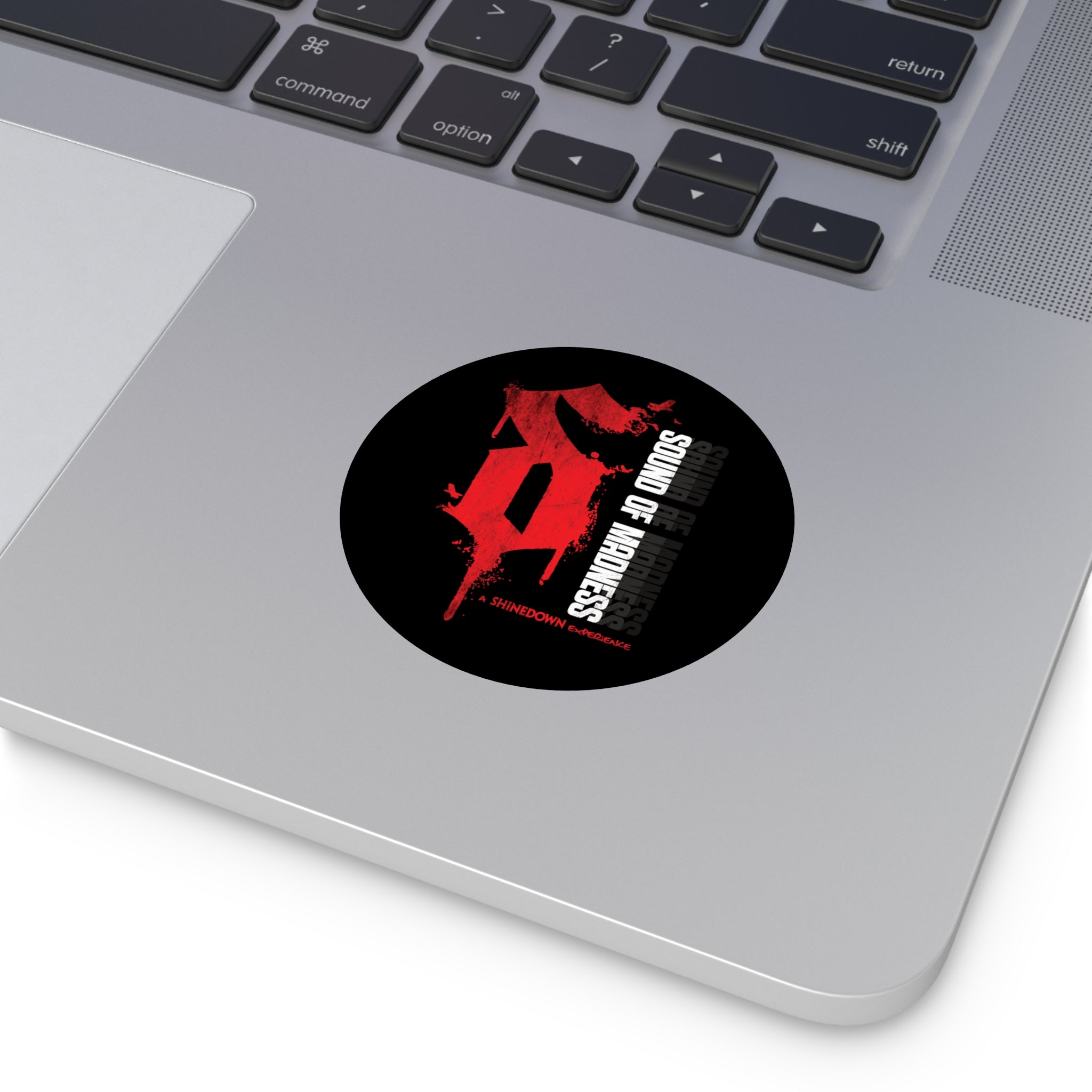 Sound of Madness Round Vinyl Sticker