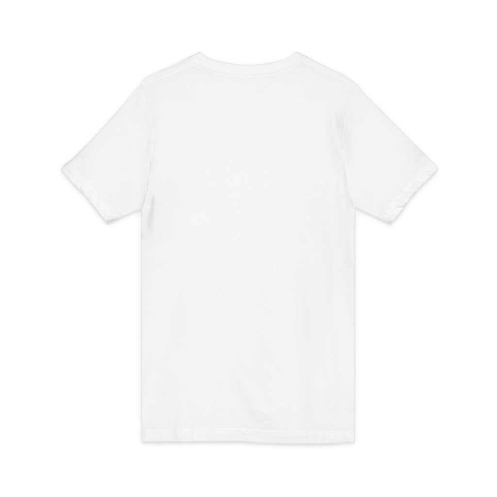 White V-Neck Tee