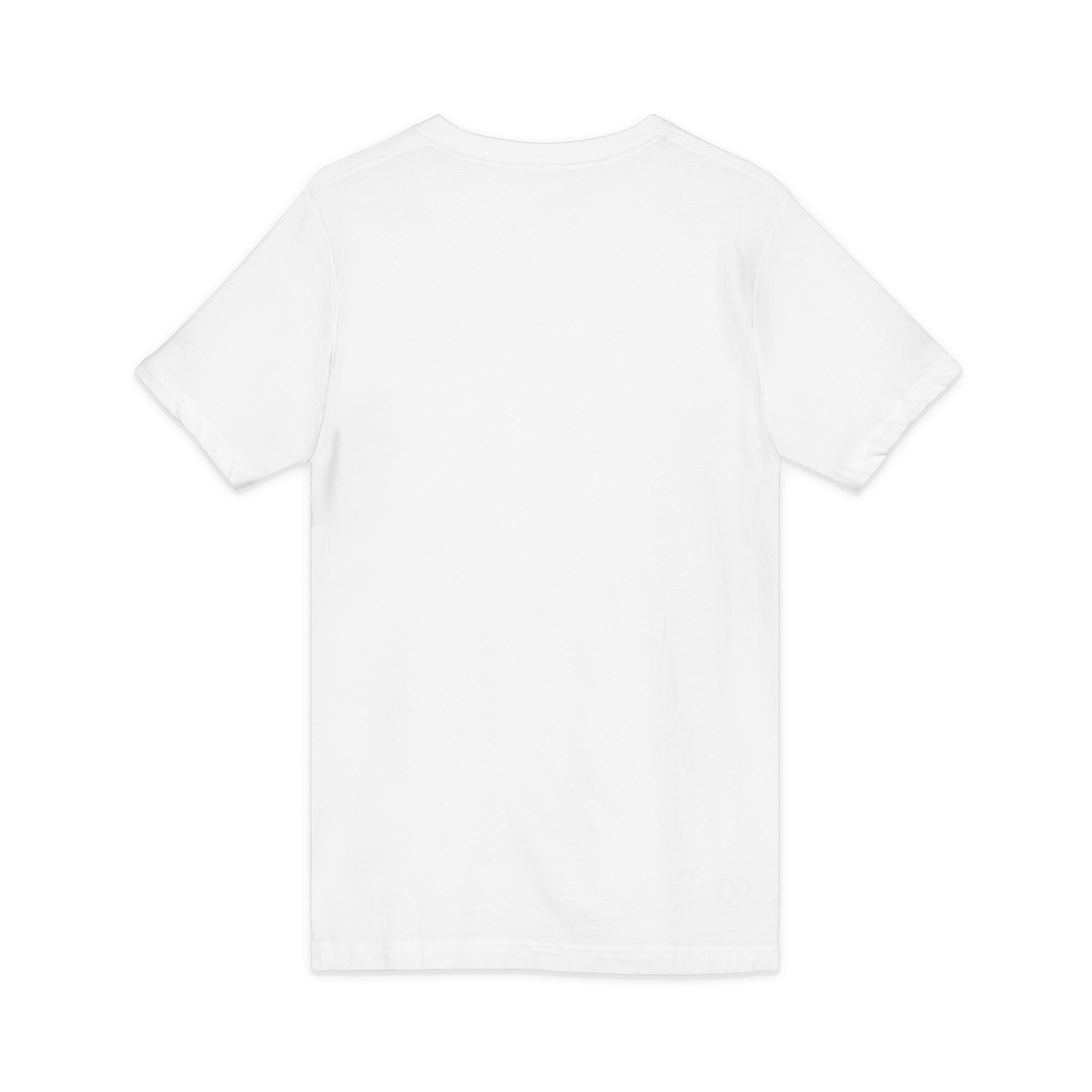 White V-Neck Tee