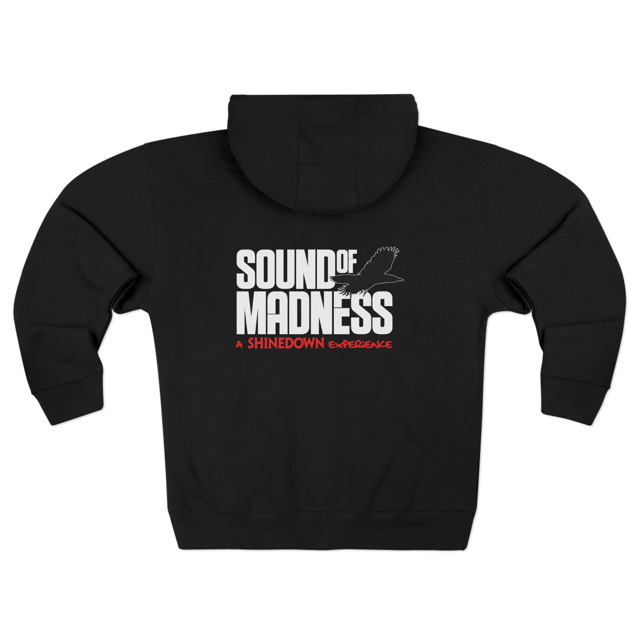 Full Zip Hoodie Back Logo