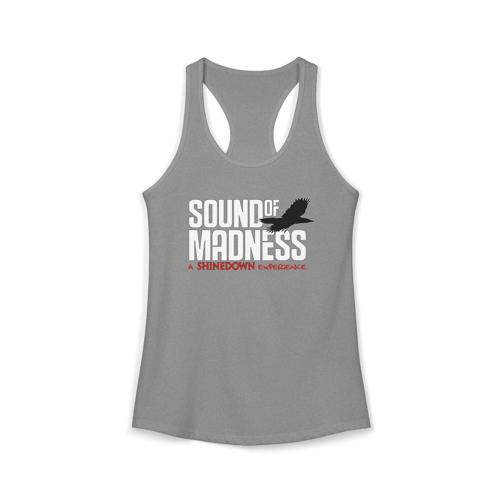 Women's Gray Racerback Tank