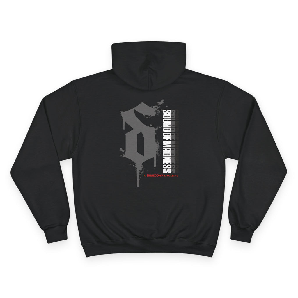 Sound of Madness Grey "S" Back Design Only Hoodie