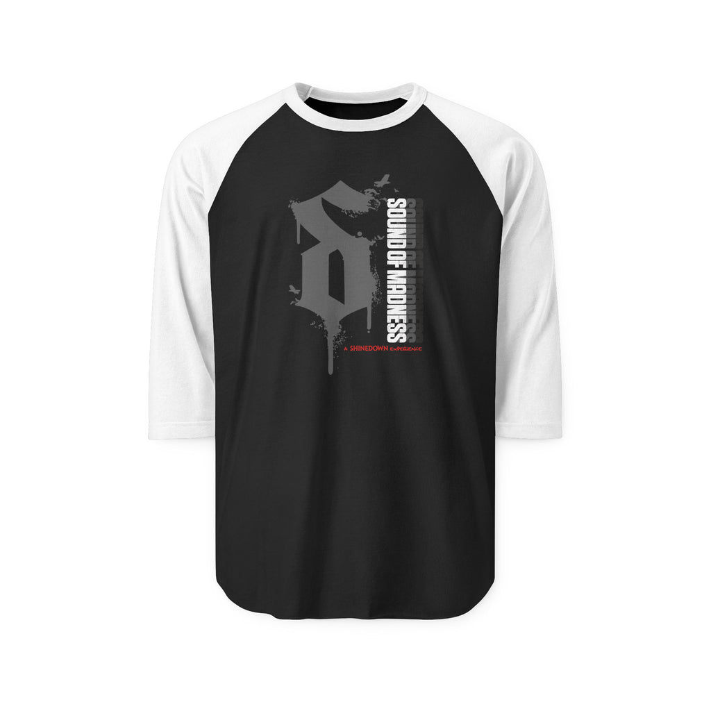 Sound of Madness 3/4 Sleeve Grey "S"