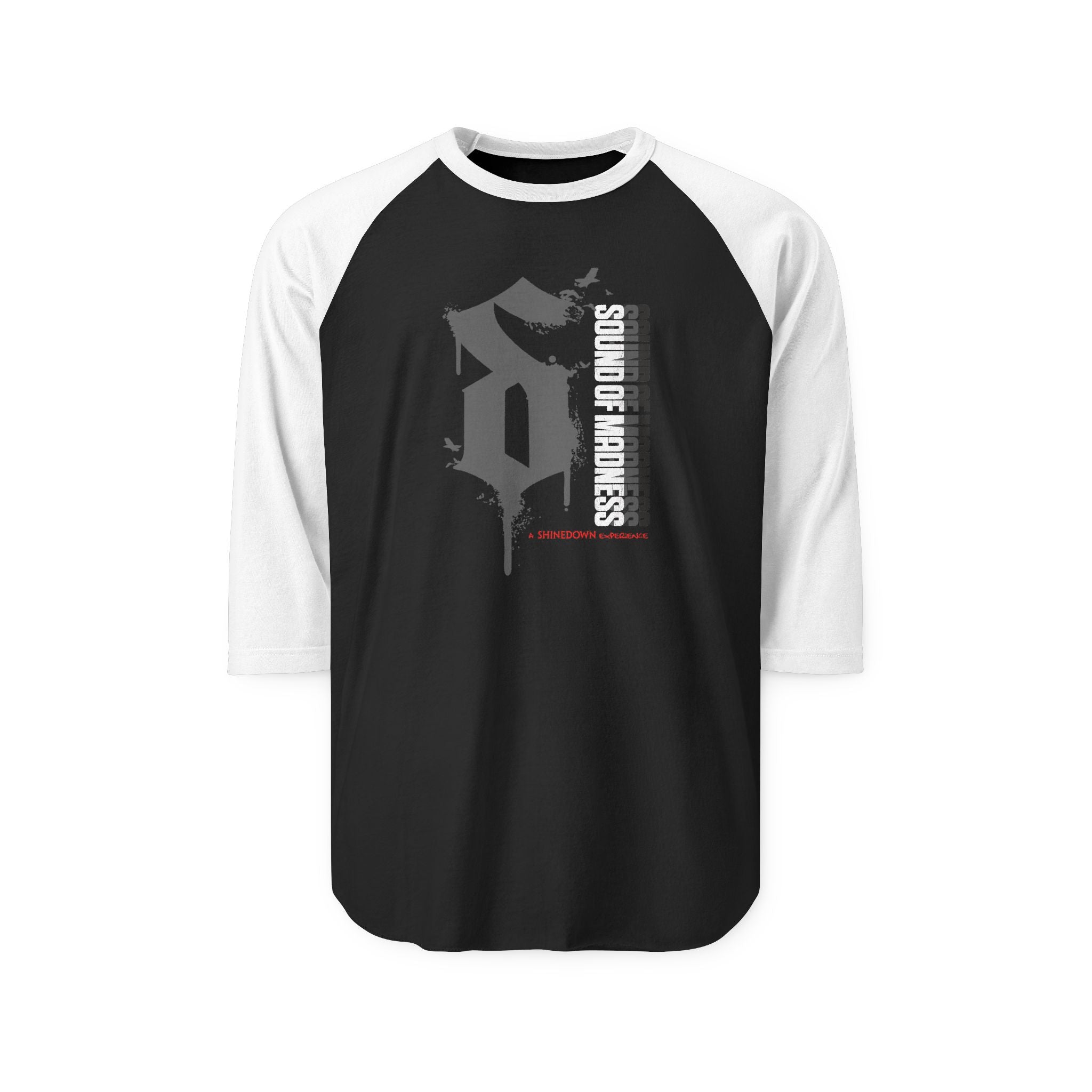 Sound of Madness 3/4 Sleeve Grey "S"