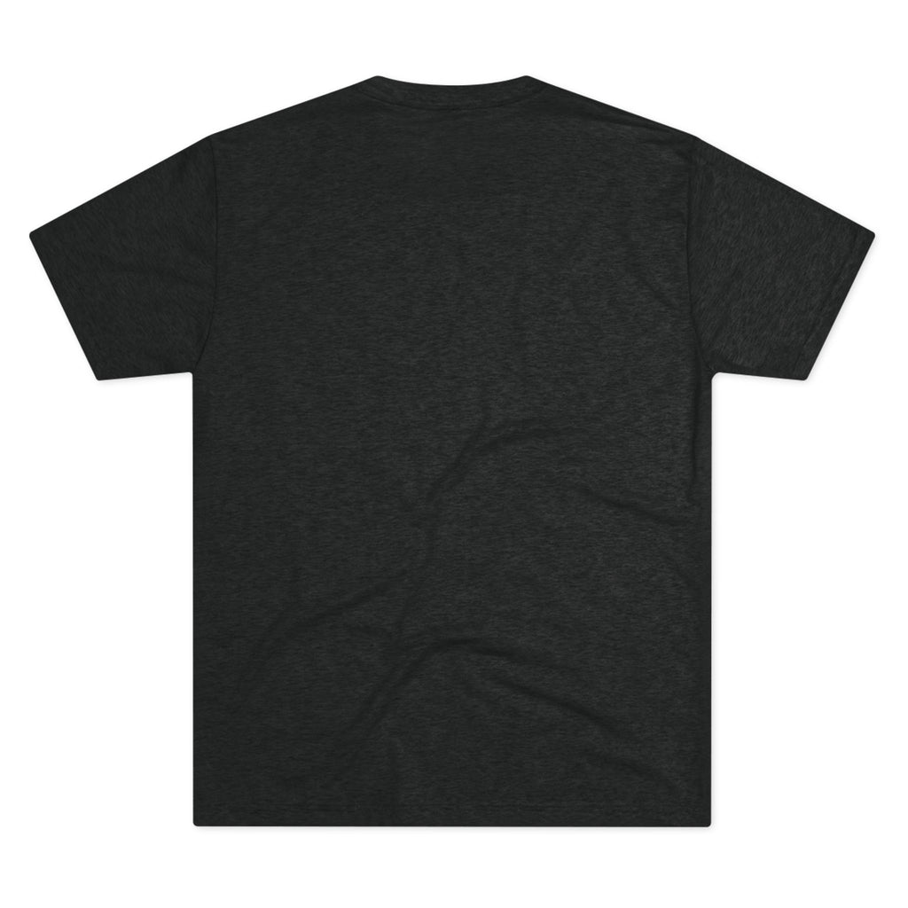 Tri-Blend Dark Crew Tee White "S"