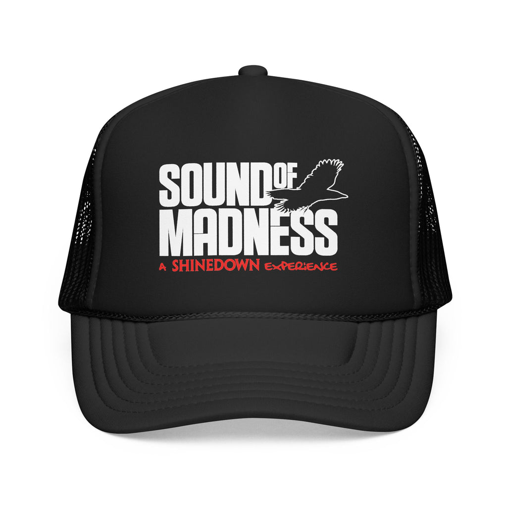 Foam Mesh Back Trucker Hat Black