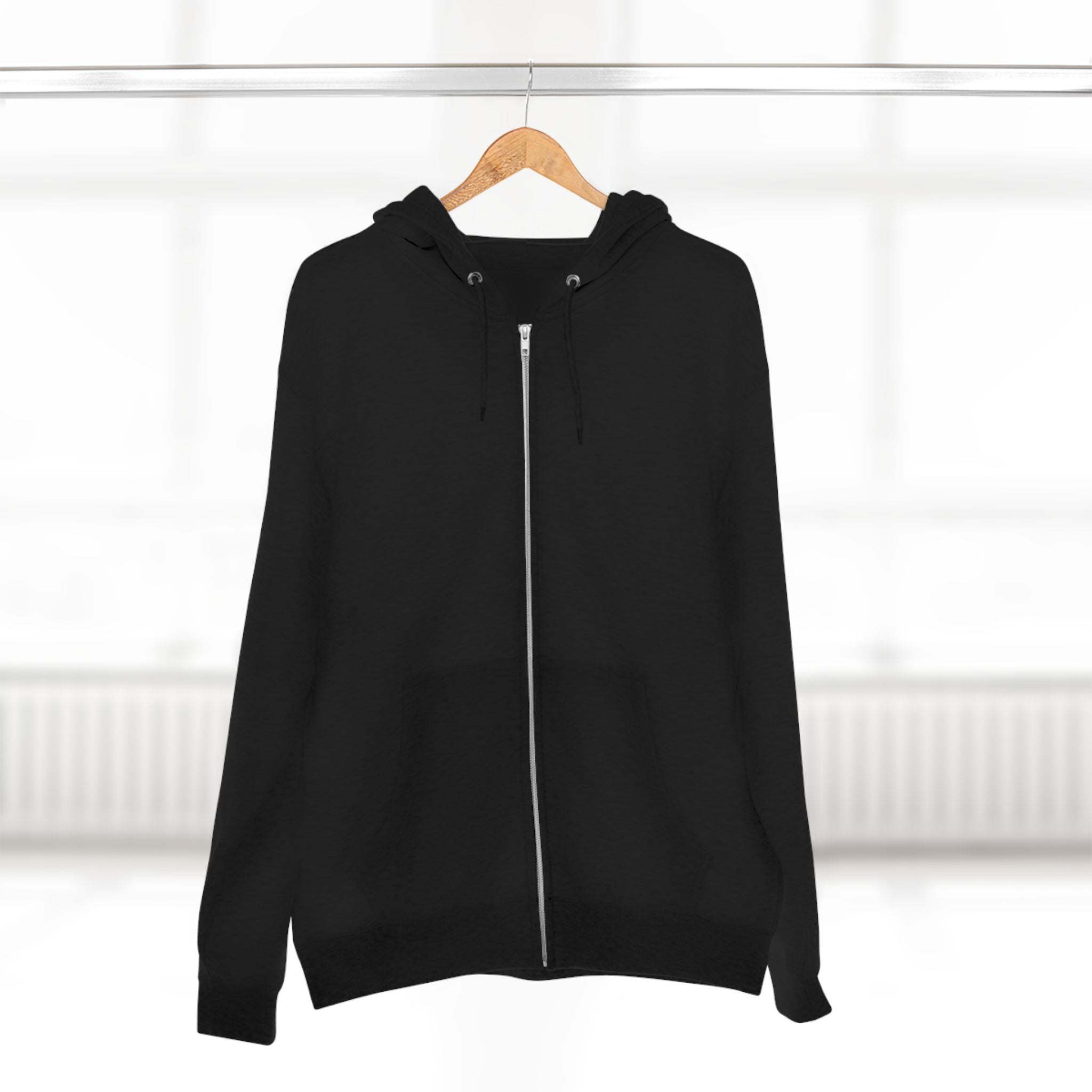 Full Zip Hoodie Back Logo