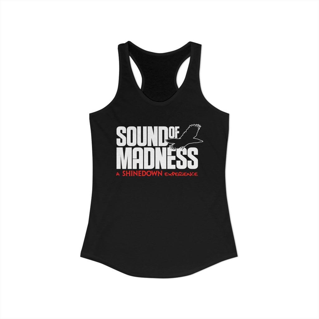 Women's Black Racerback Tank