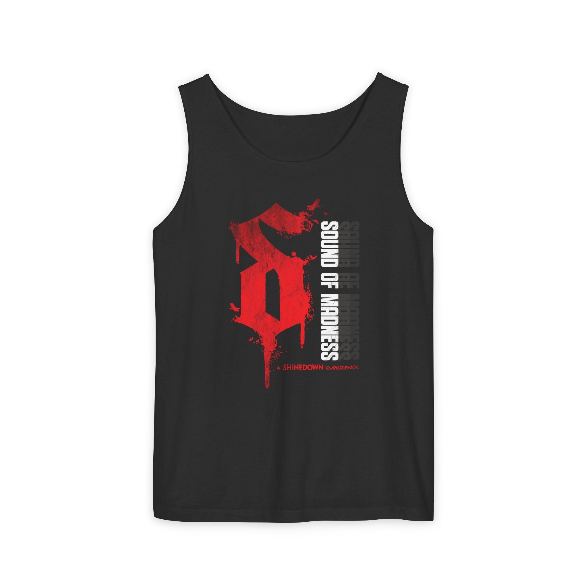 Black Unisex Muscle Tank "S" Design