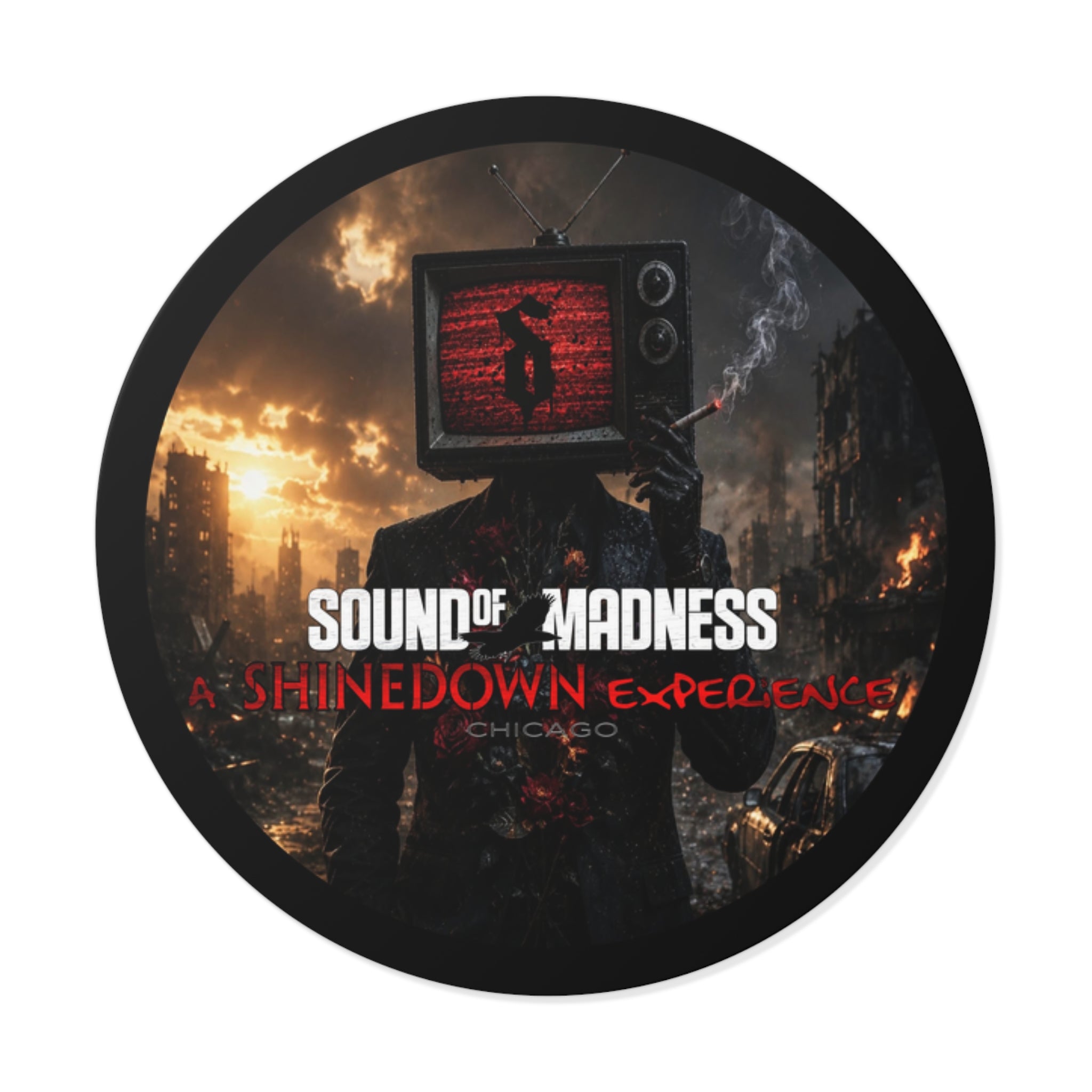 Round Vinyl Sticker