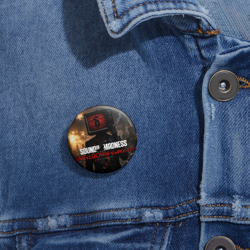 Band Pin Button TV Guy