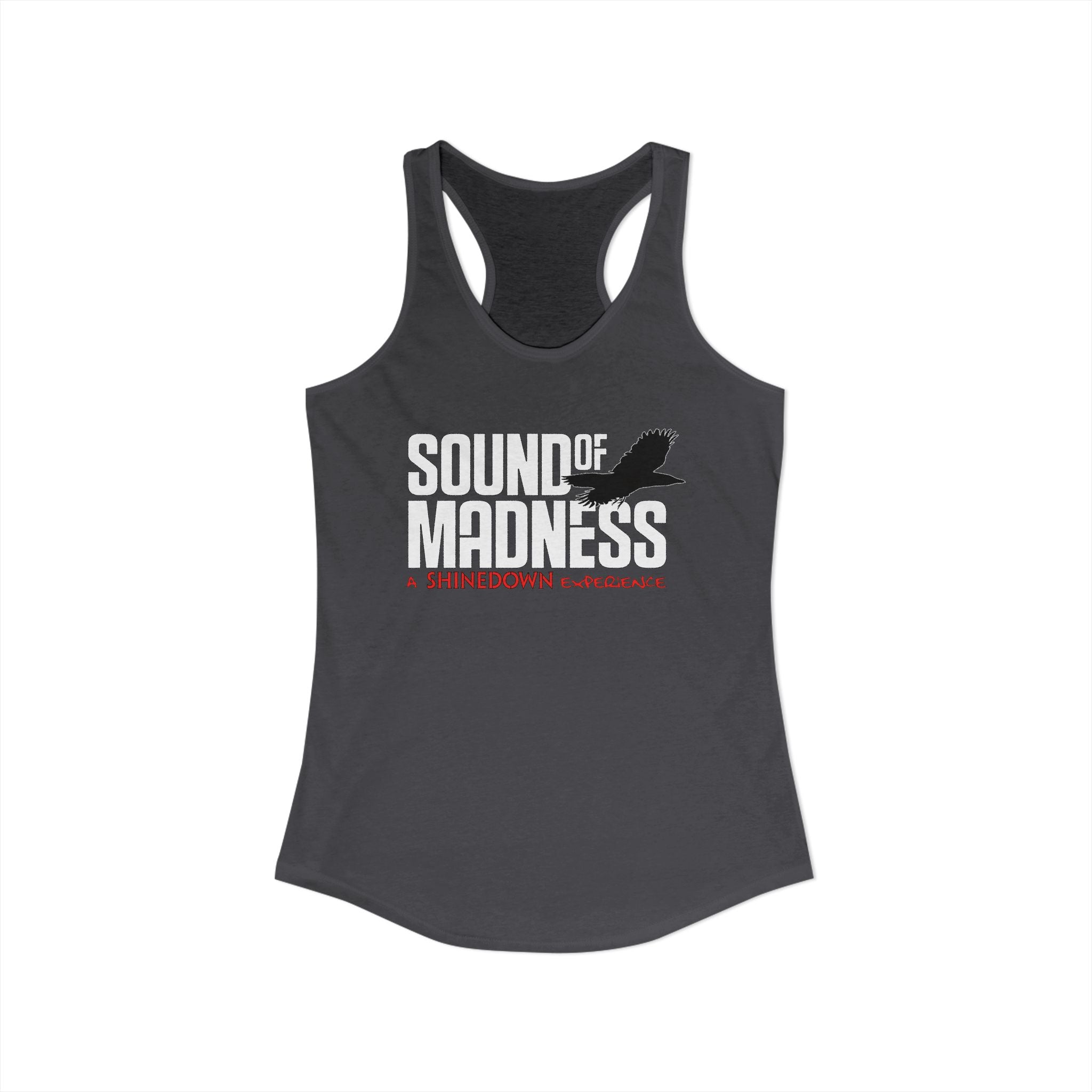 Women's Gray Racerback Tank