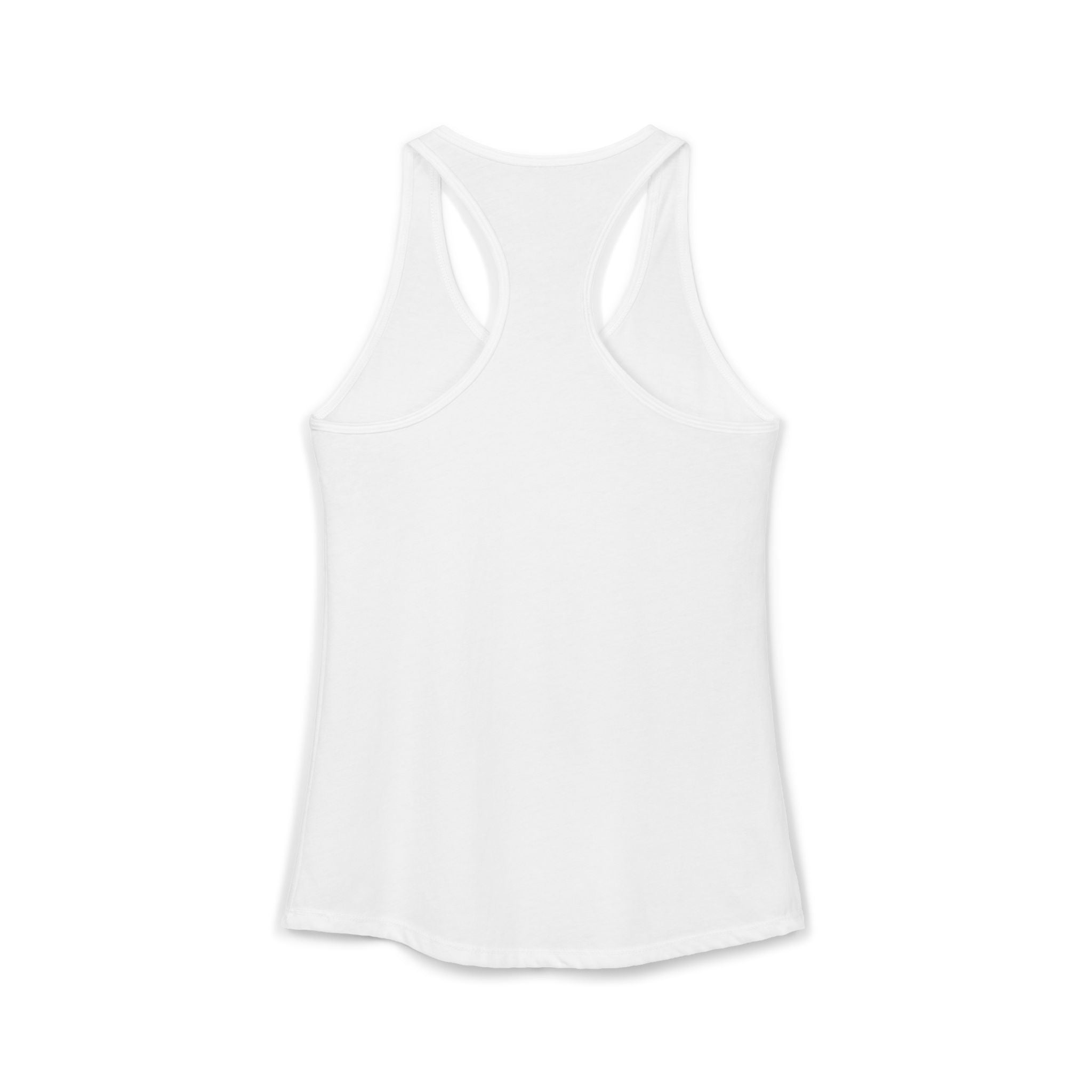 Women's White Racerback Tank