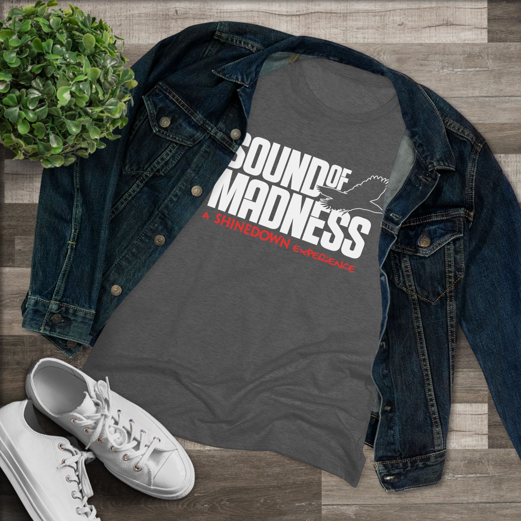 Tri-Blend Dark Vintage Women's Fit T-Shirt