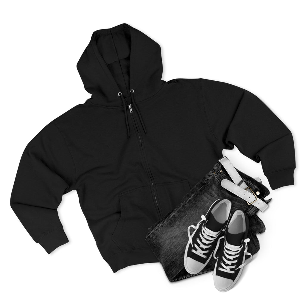 Full Zip Hoodie Back Logo