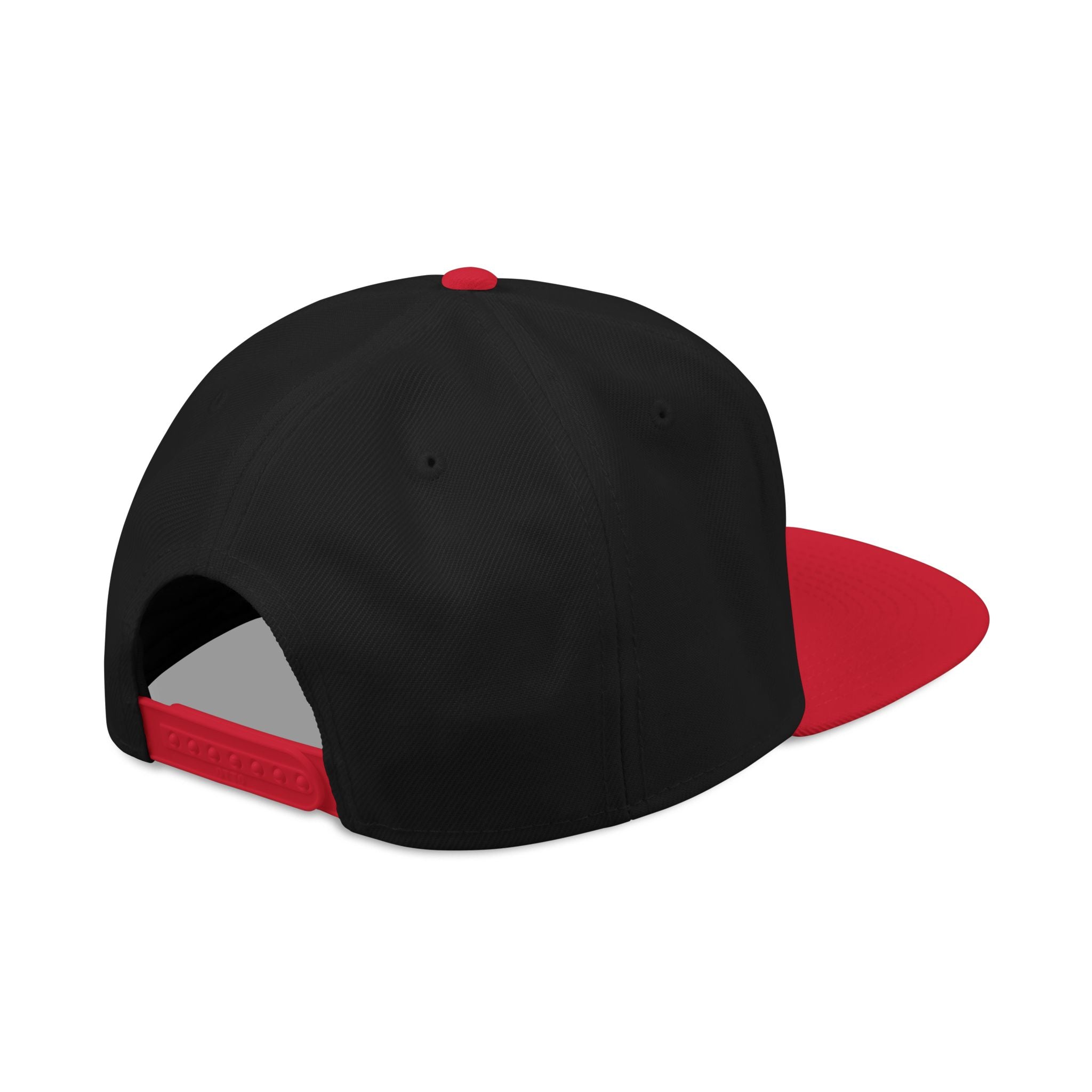 Dark Embroidered Snapback Hat