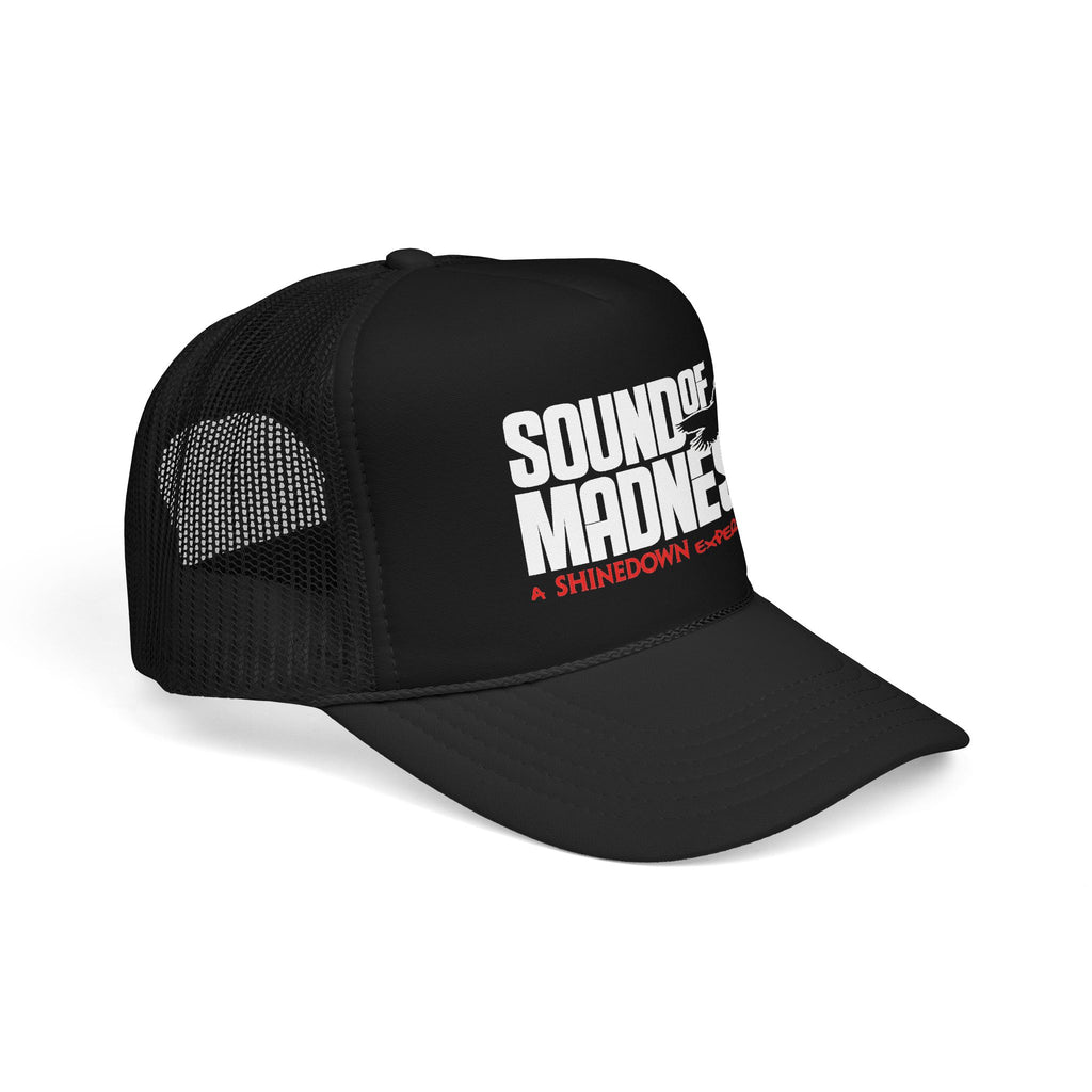 Foam Mesh Back Trucker Hat Black