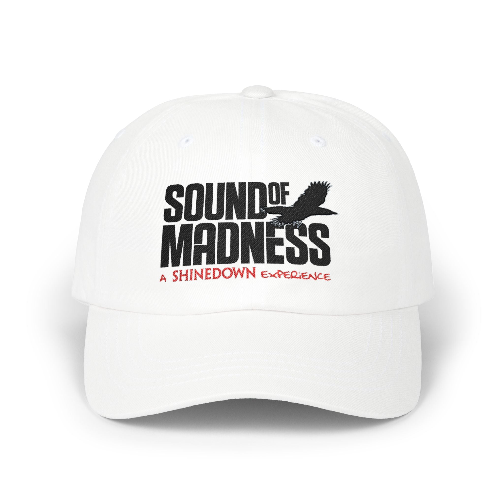 Embroidered White "Classic Dad" Hat