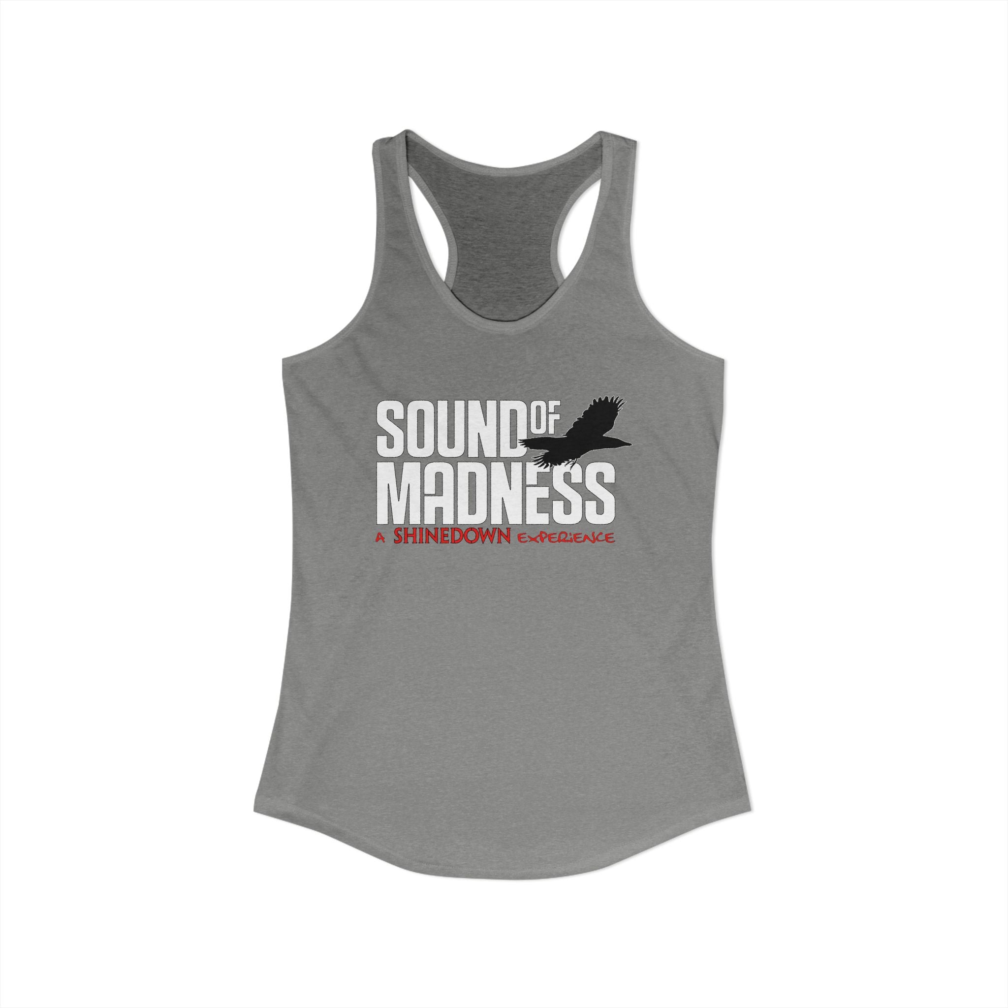 Women's Gray Racerback Tank