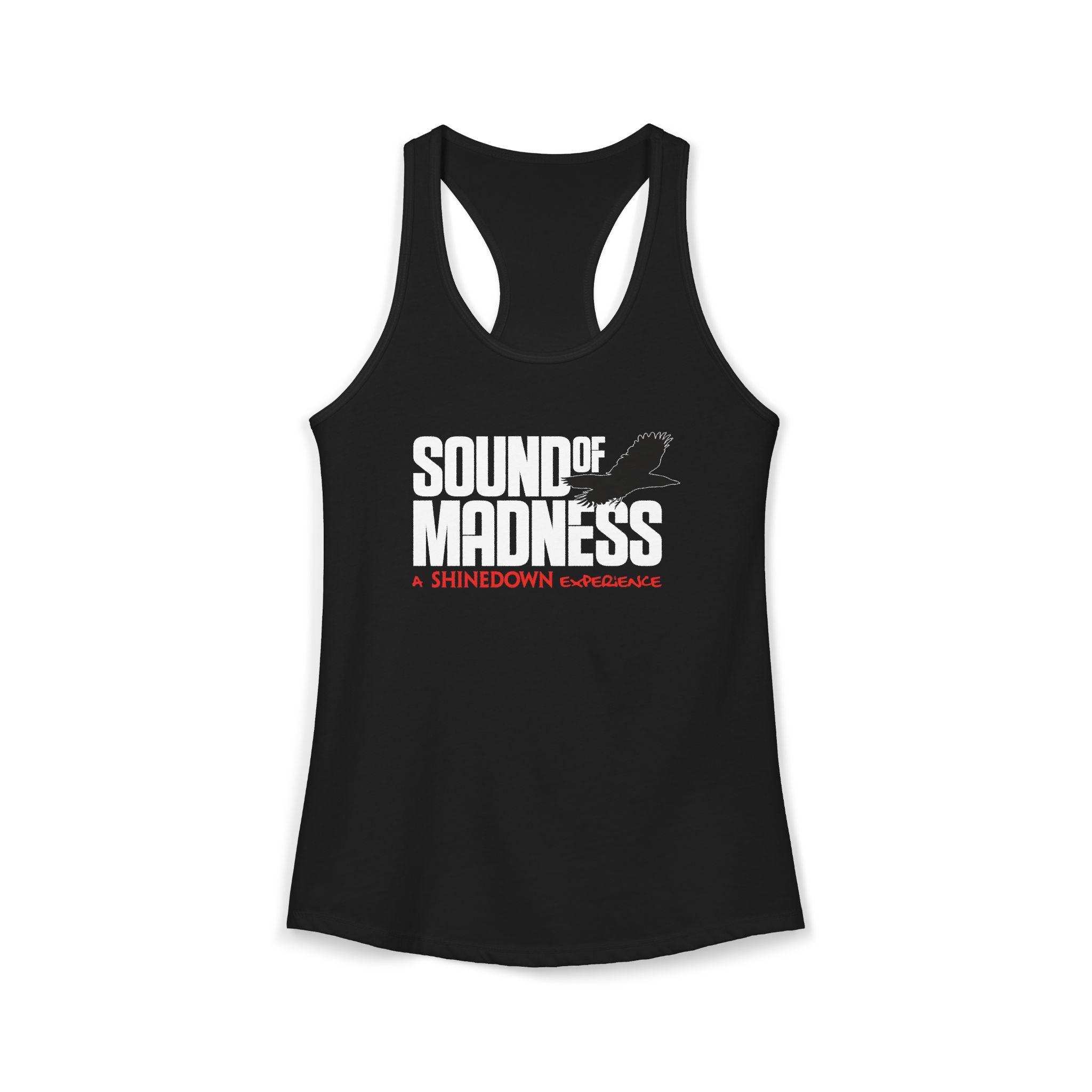 Women's Black Racerback Tank
