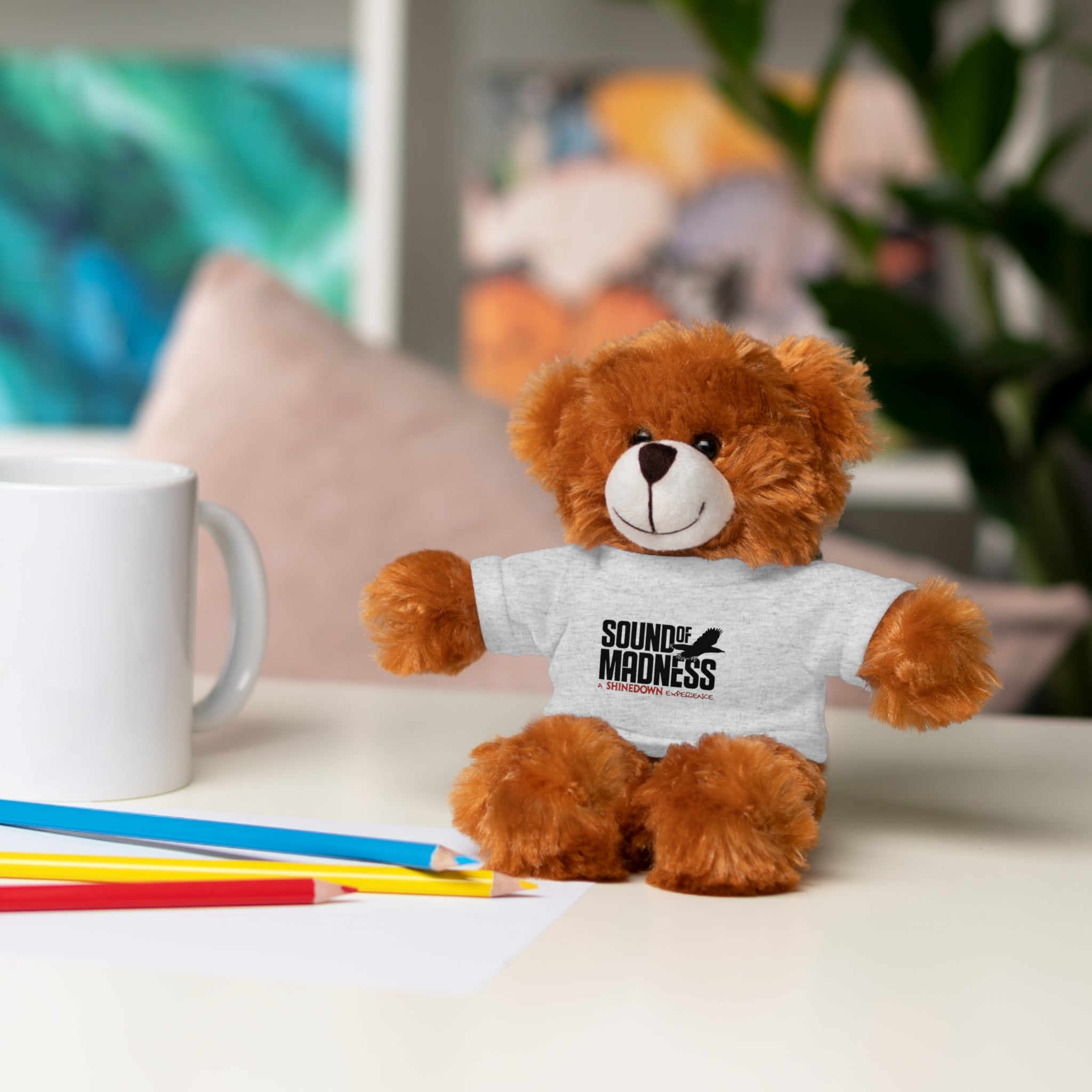 Plush Stuffy with 'Sound of Madness' Tee