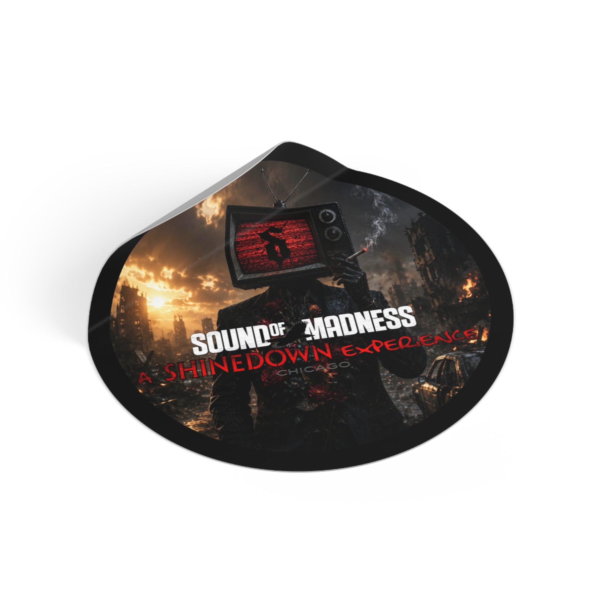 Round Vinyl Sticker