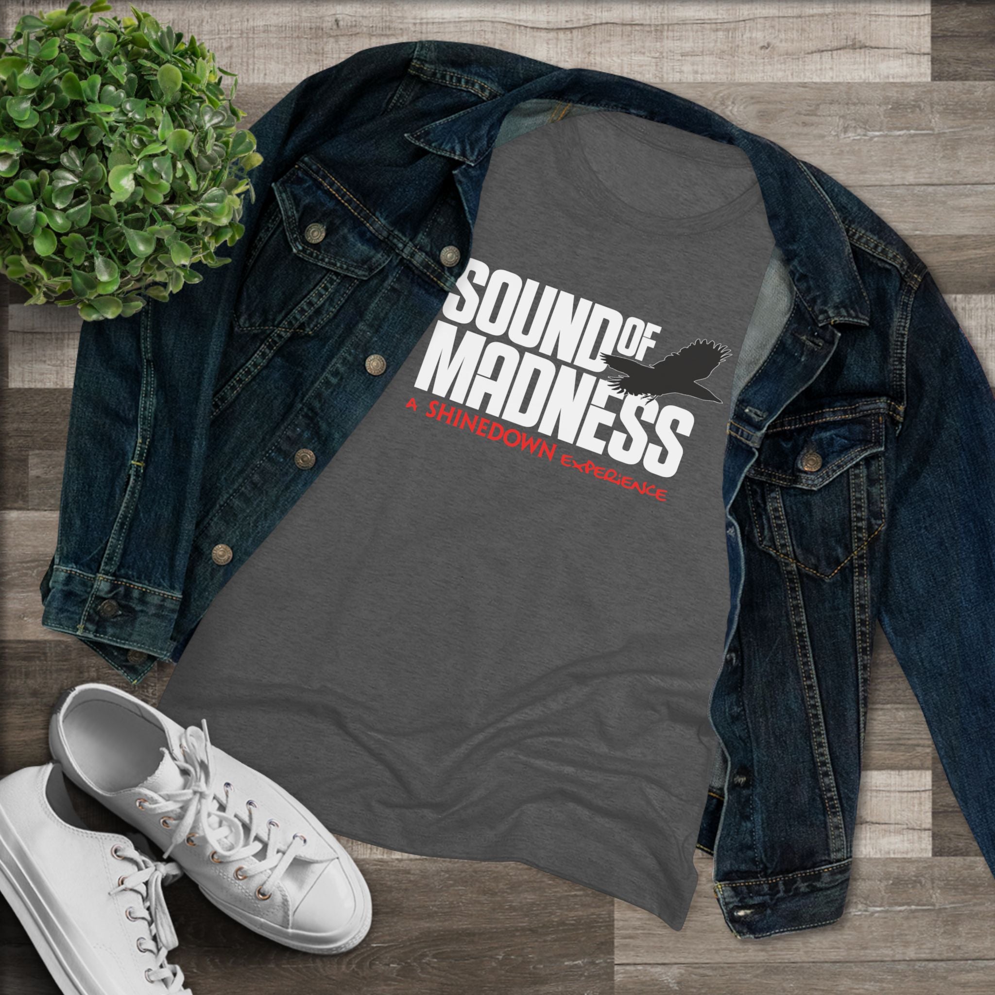 Tri-Blend Dark Vintage Women's Fit T-Shirt