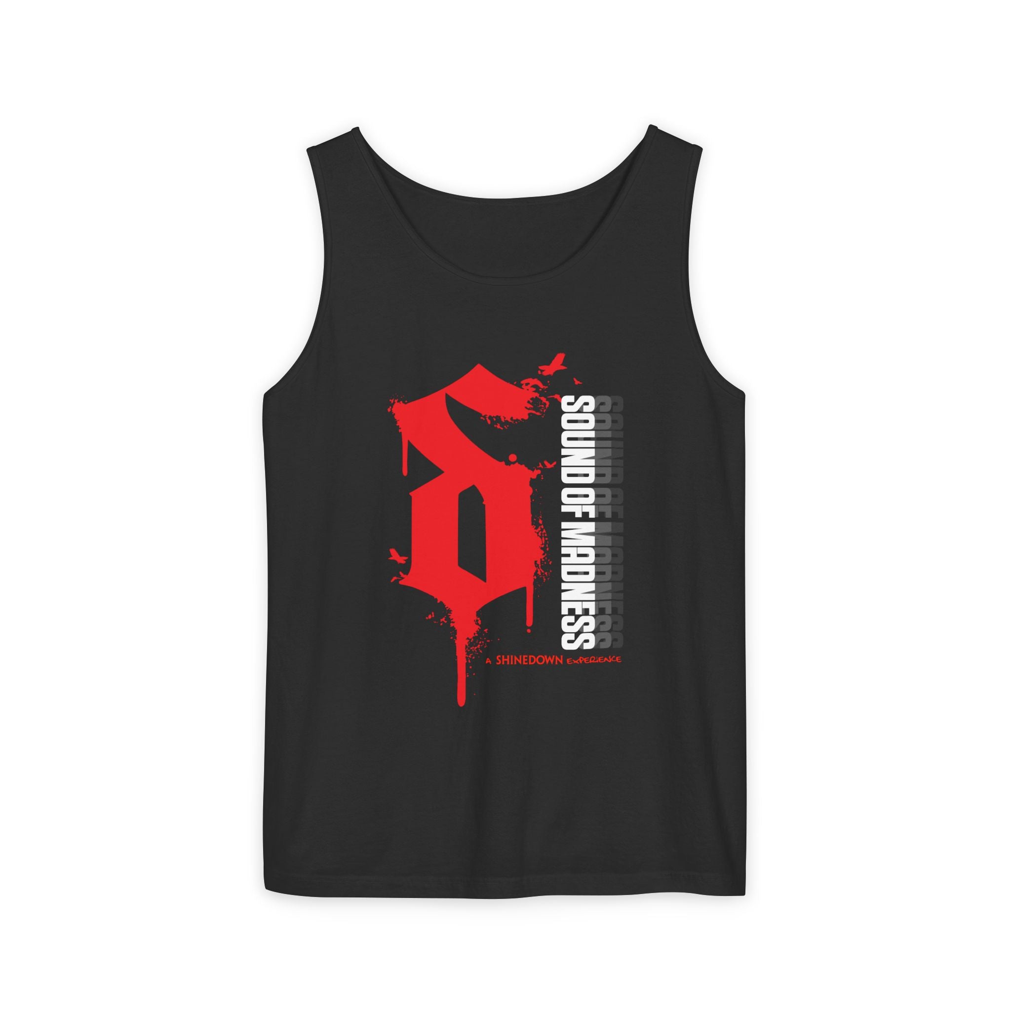 Black Unisex Muscle Tank "S" Design