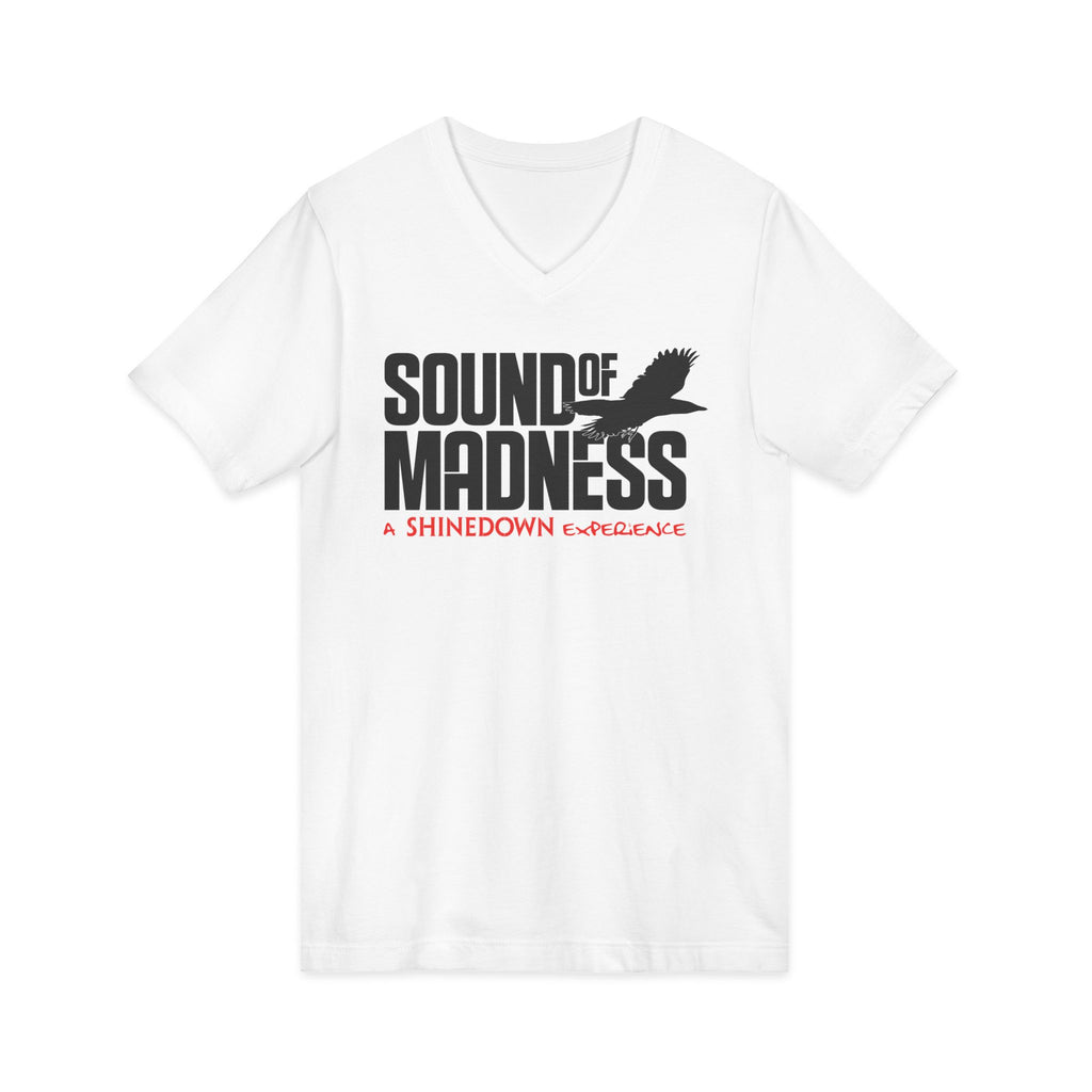 White V-Neck Tee