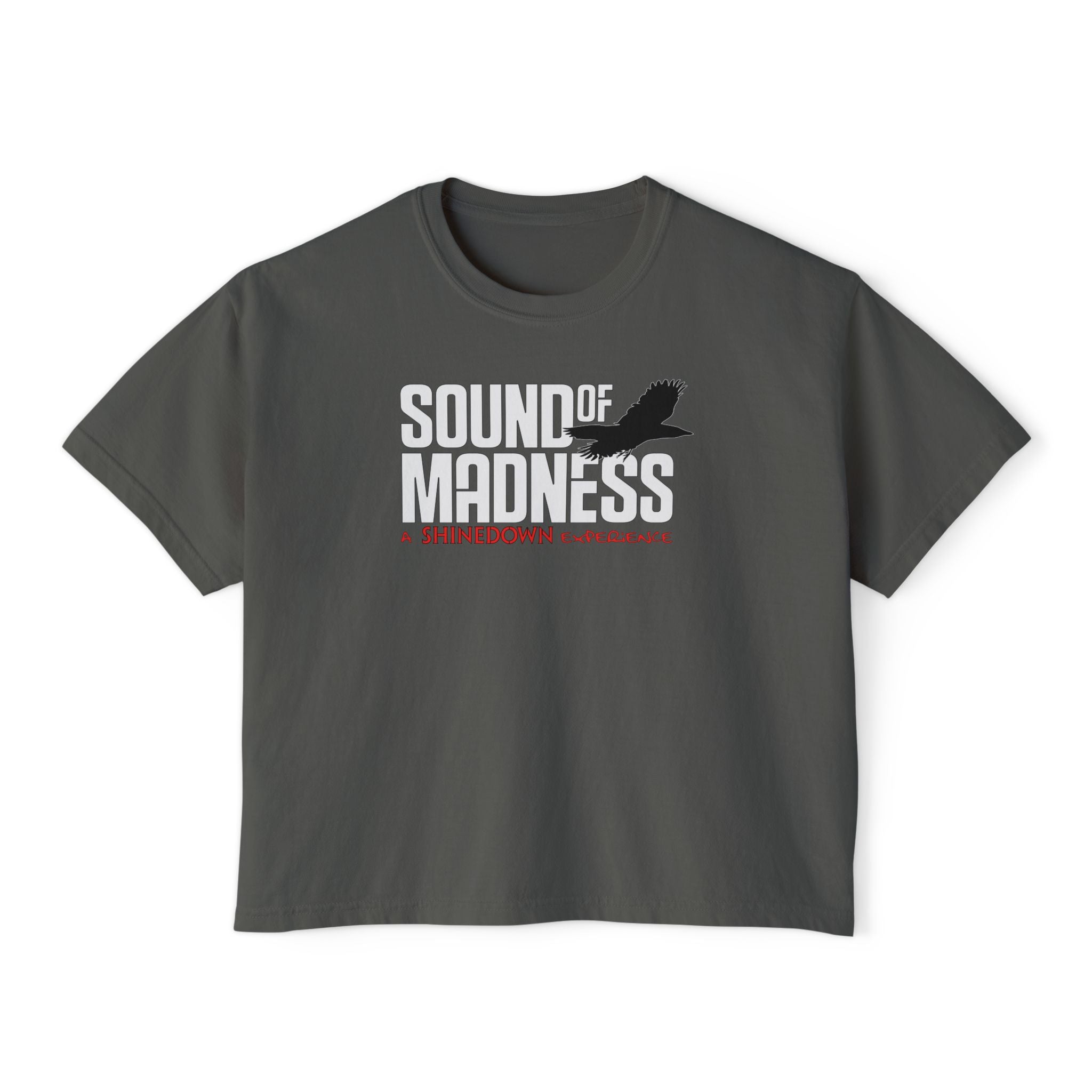 Women's Gray Boxy Tee